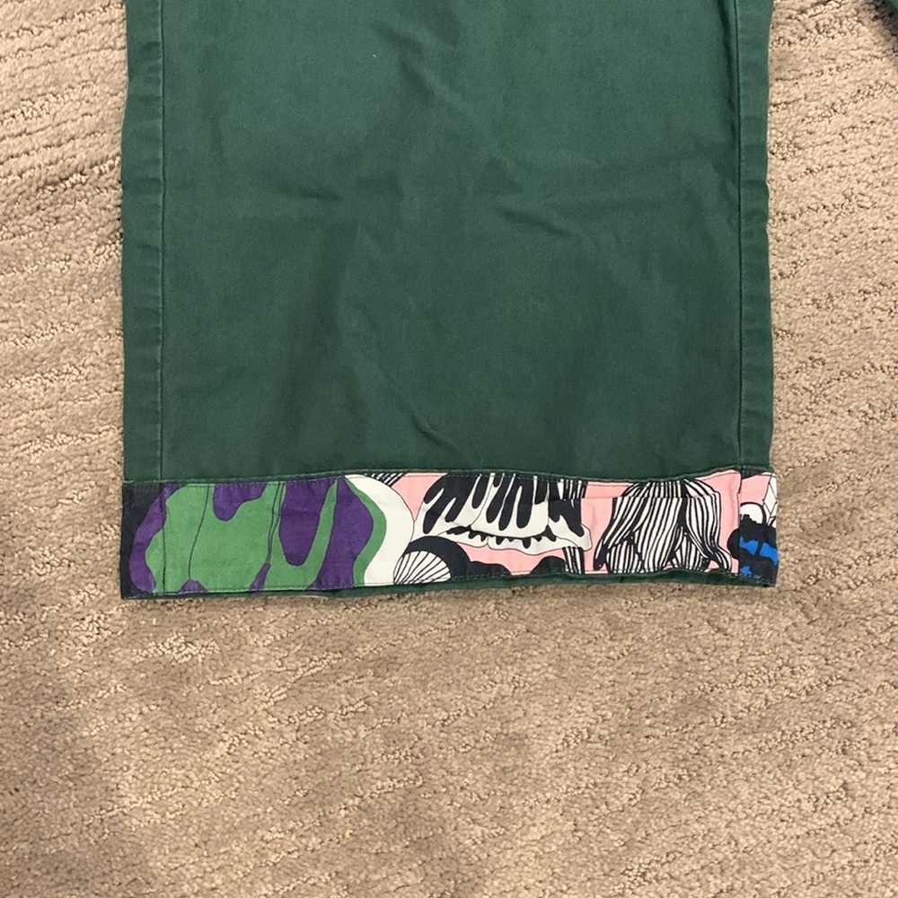 Marimekko x Uniqlo Wide Lego Cropped Pants size 26/27 - Picture 4 of 10